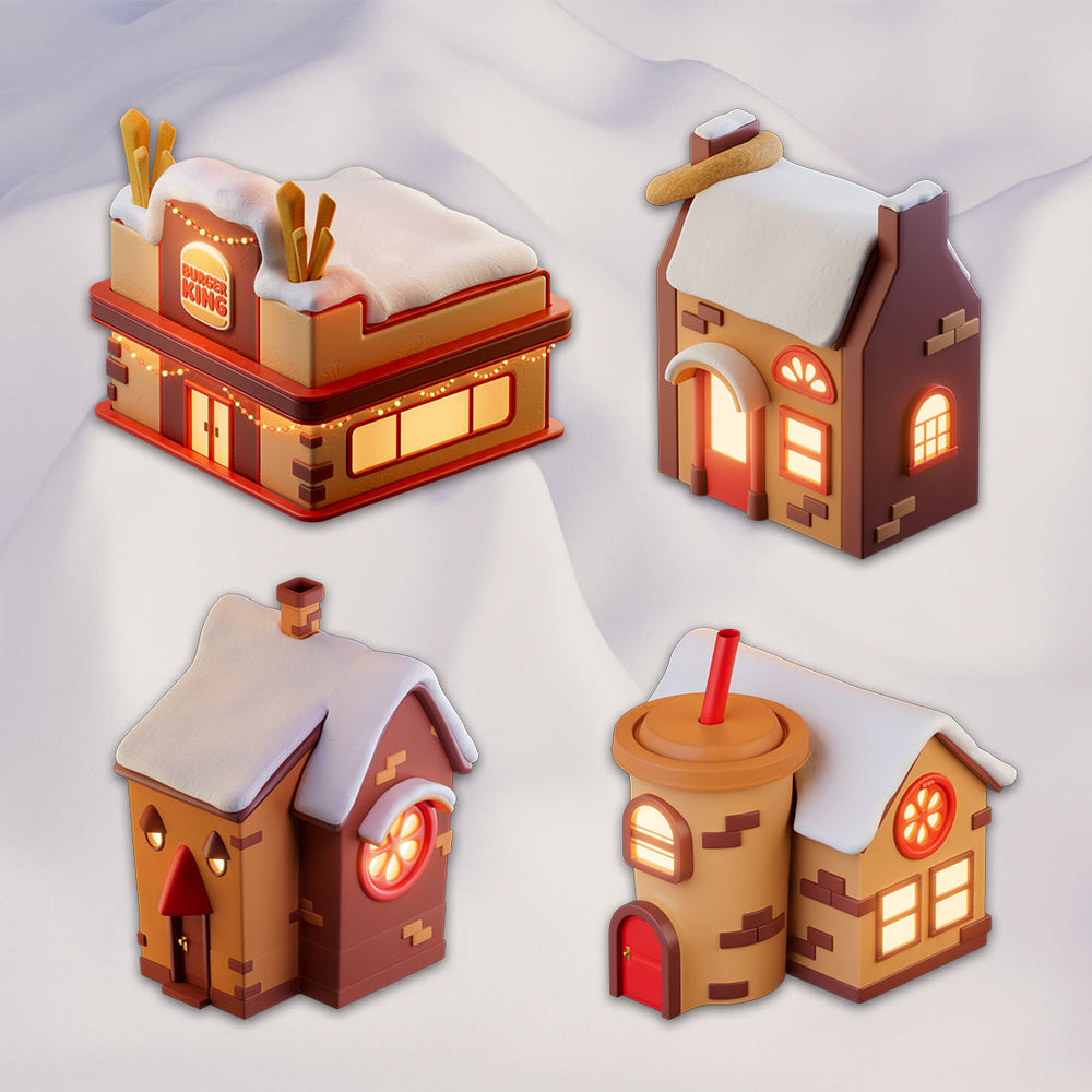 BK® Miniature House Bundle