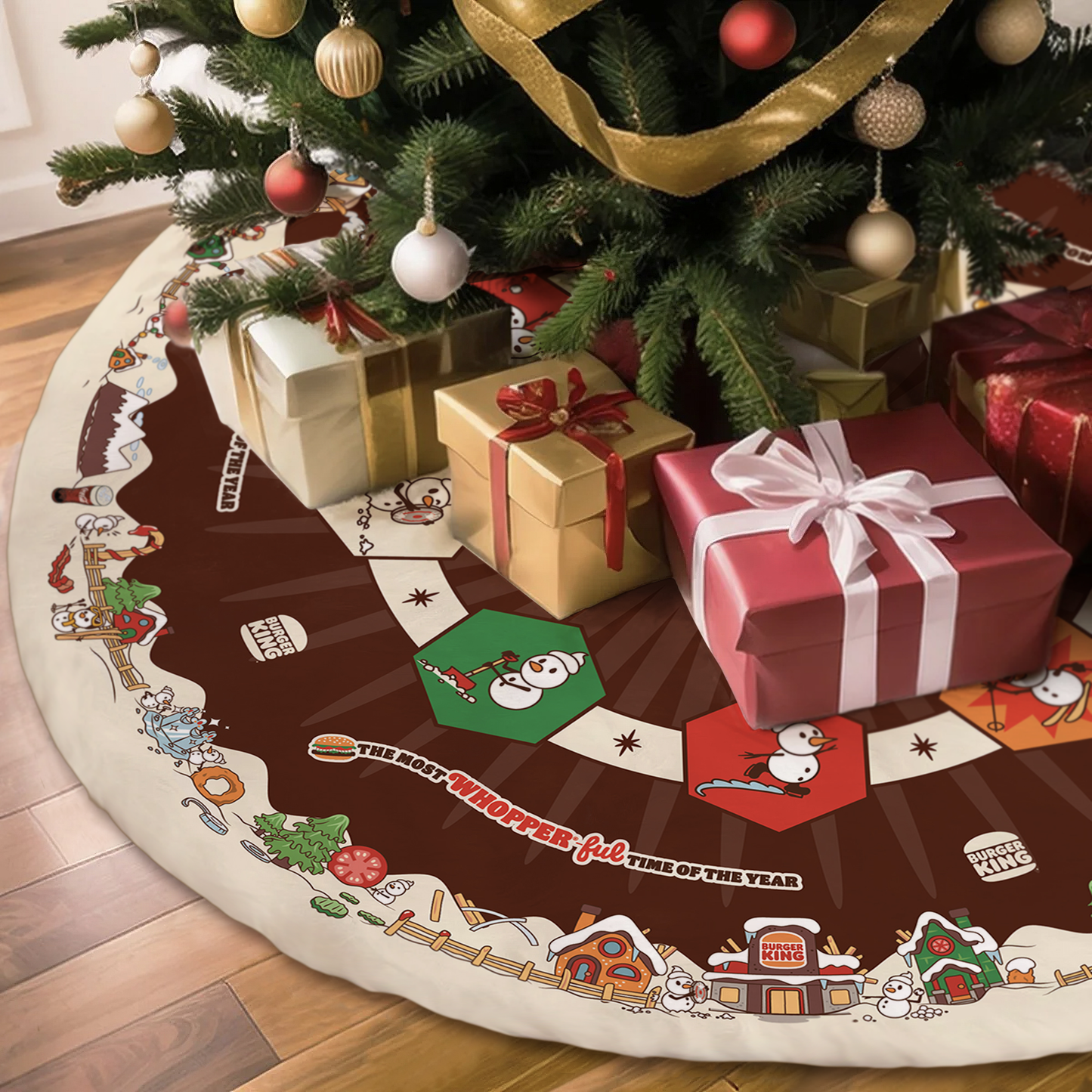 
                  
                    BK® Holiday Tree Skirt
                  
                